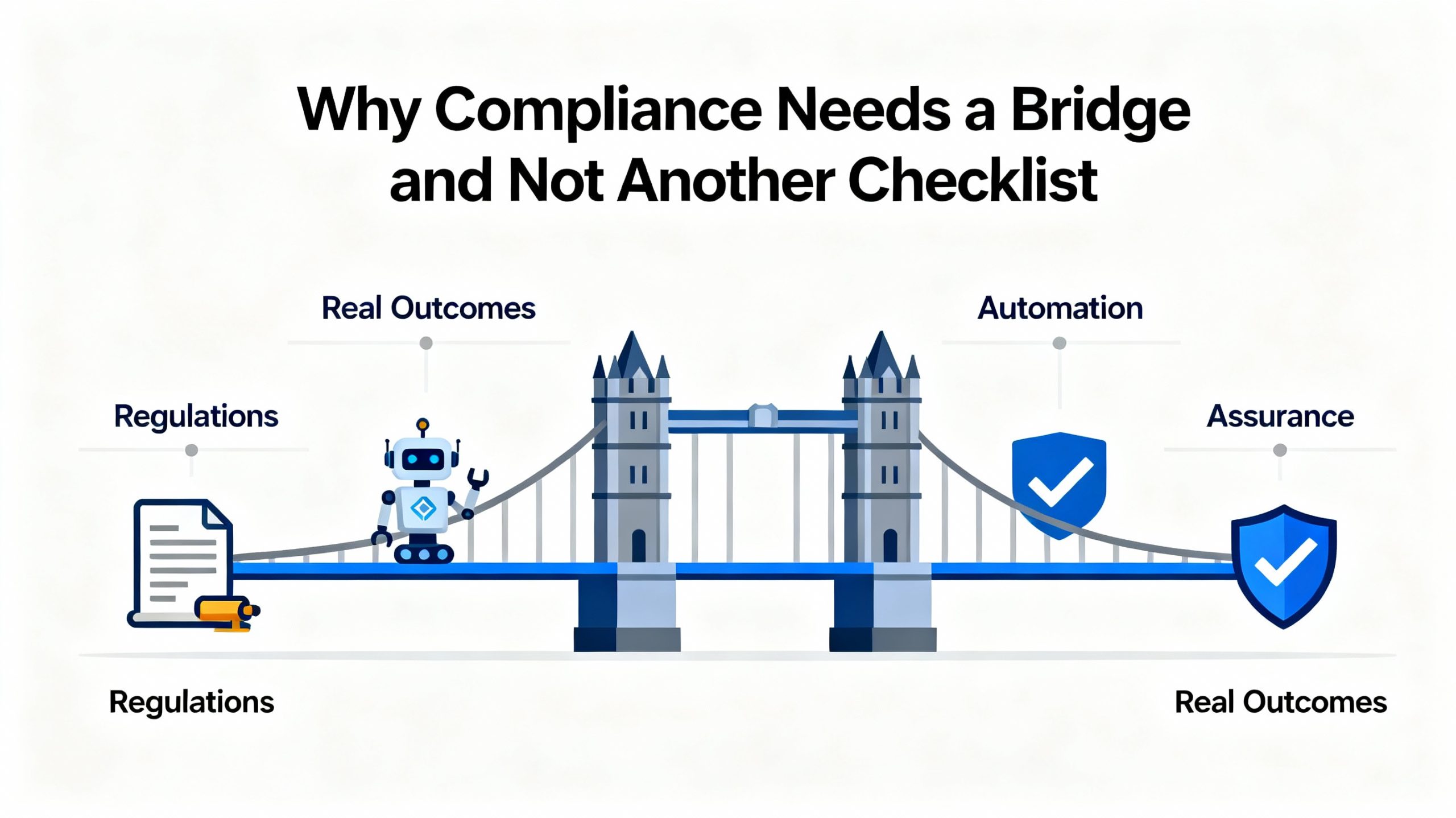 Why Compliance needs a bridge and not another checklist
