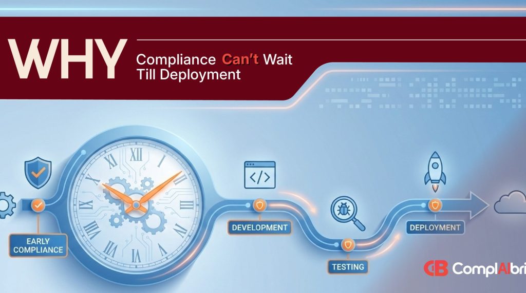 Why Compliance Can’t Wait Till Deployment